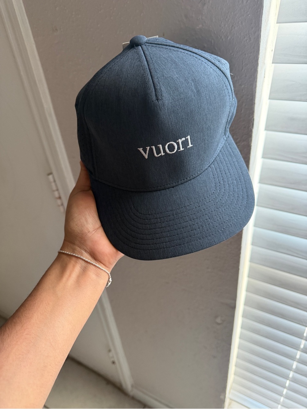 Vuori Dark Blue Logo Cap